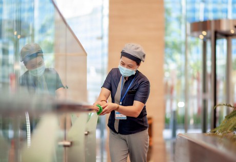 Cleaning staff