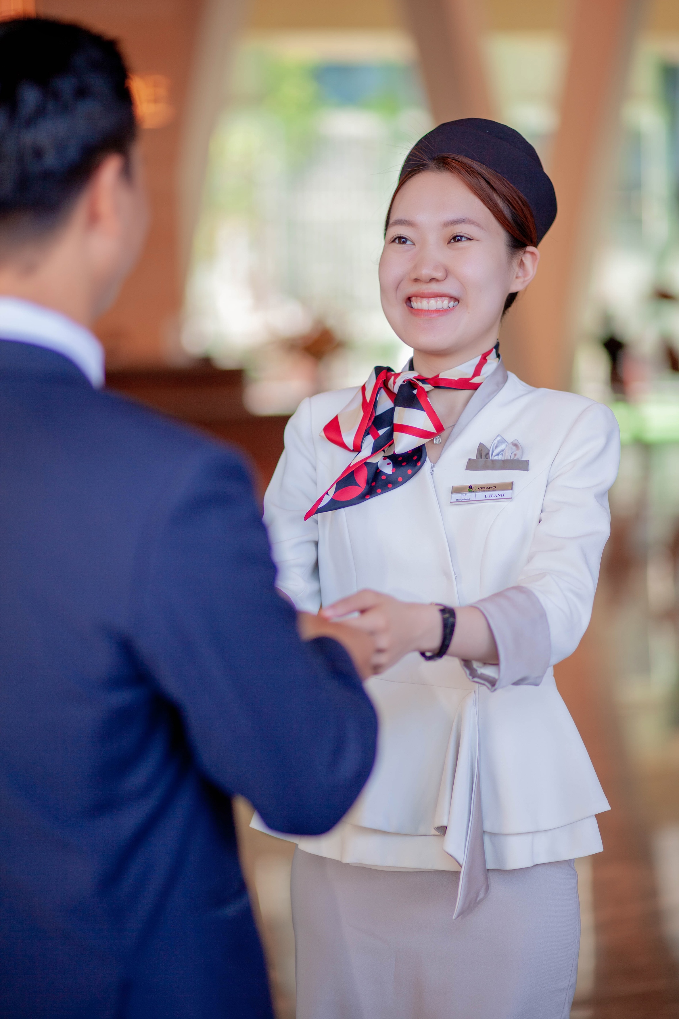 VISAHO受付スタッフ