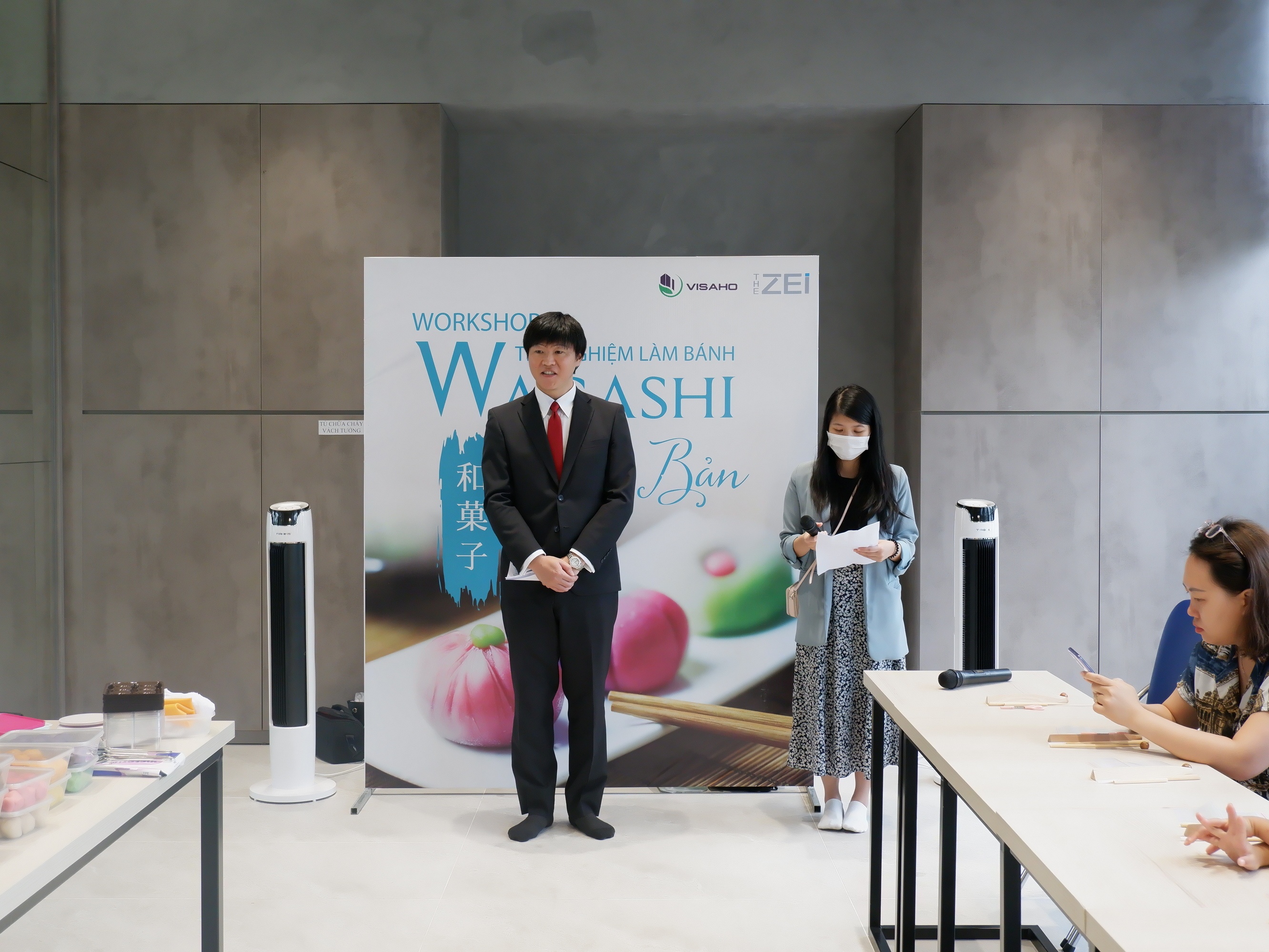 Workshop làm bánh Wagashi Nhật Bản tại The Zei