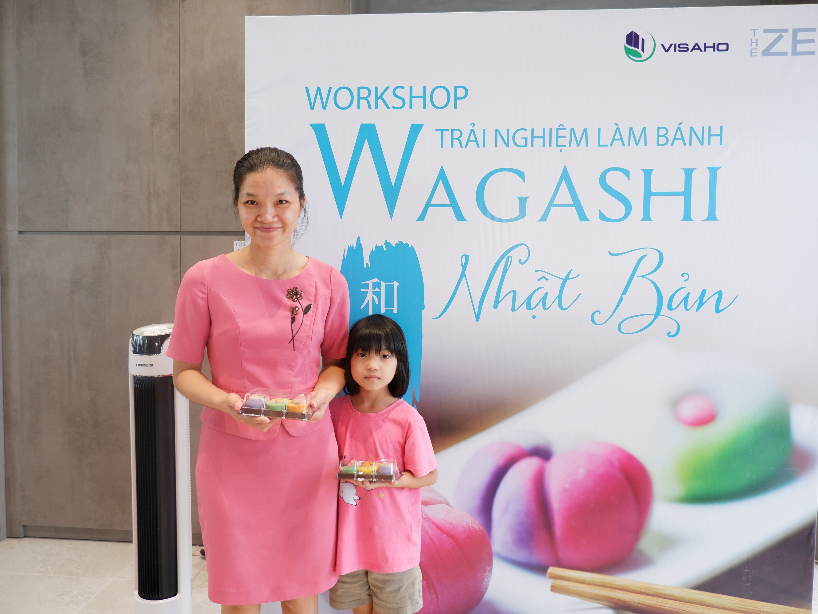 Workshop làm bánh Wagashi Nhật Bản tại The Zei