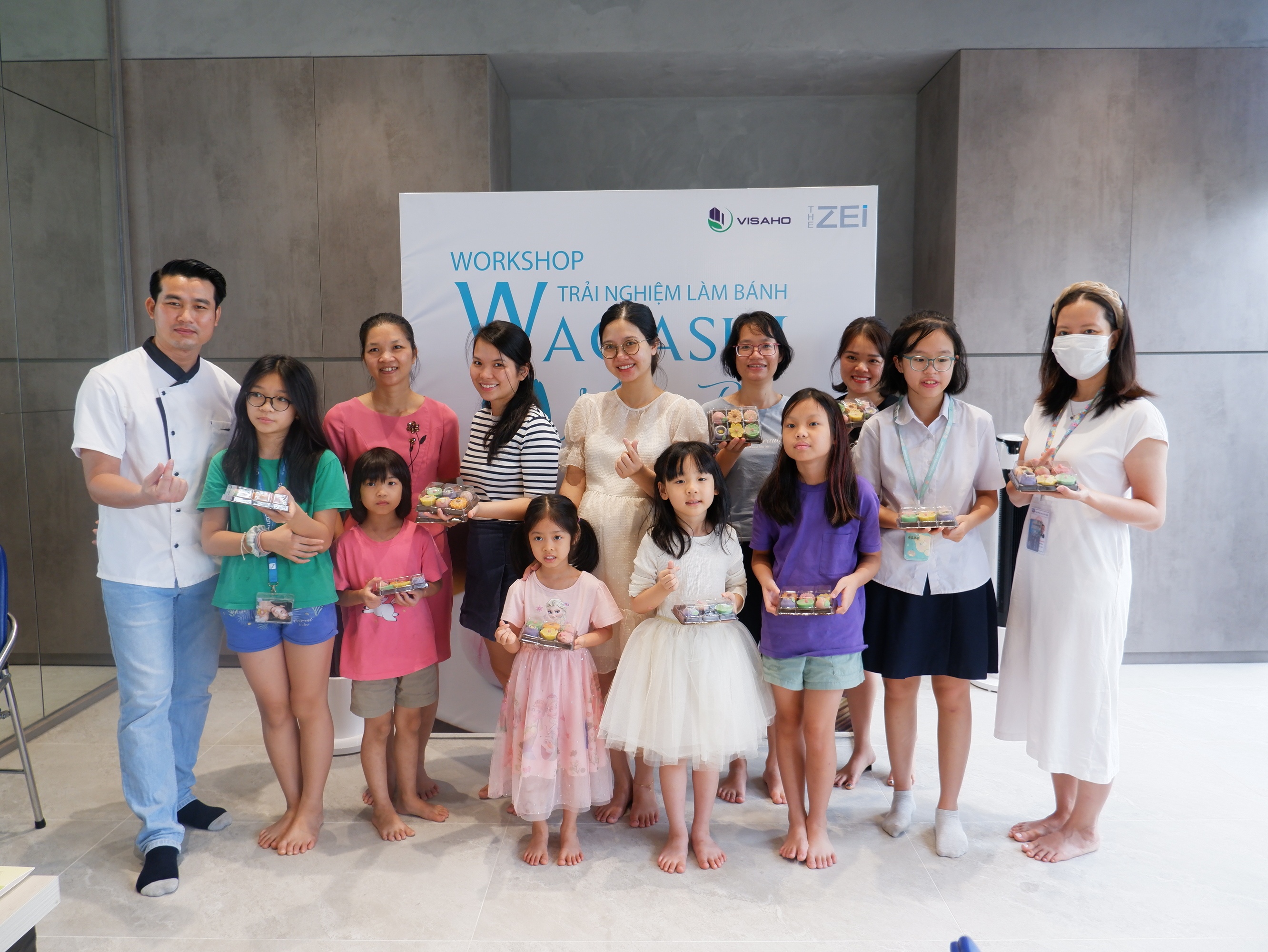 Workshop làm bánh Wagashi Nhật Bản tại The Zei