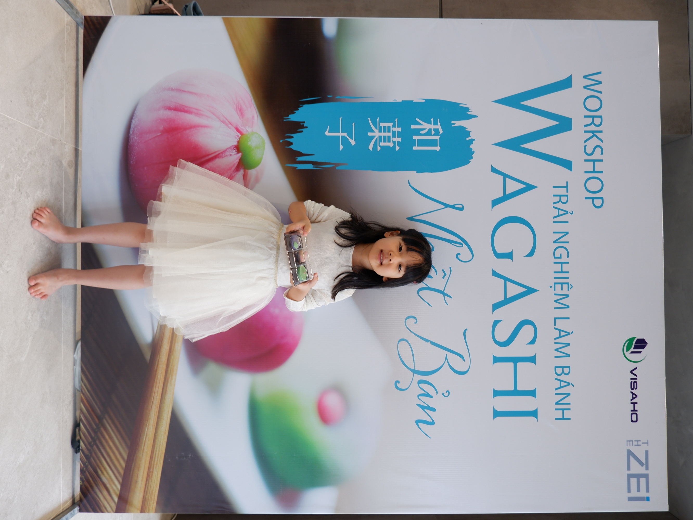 Workshop làm bánh Wagashi Nhật Bản tại The Zei