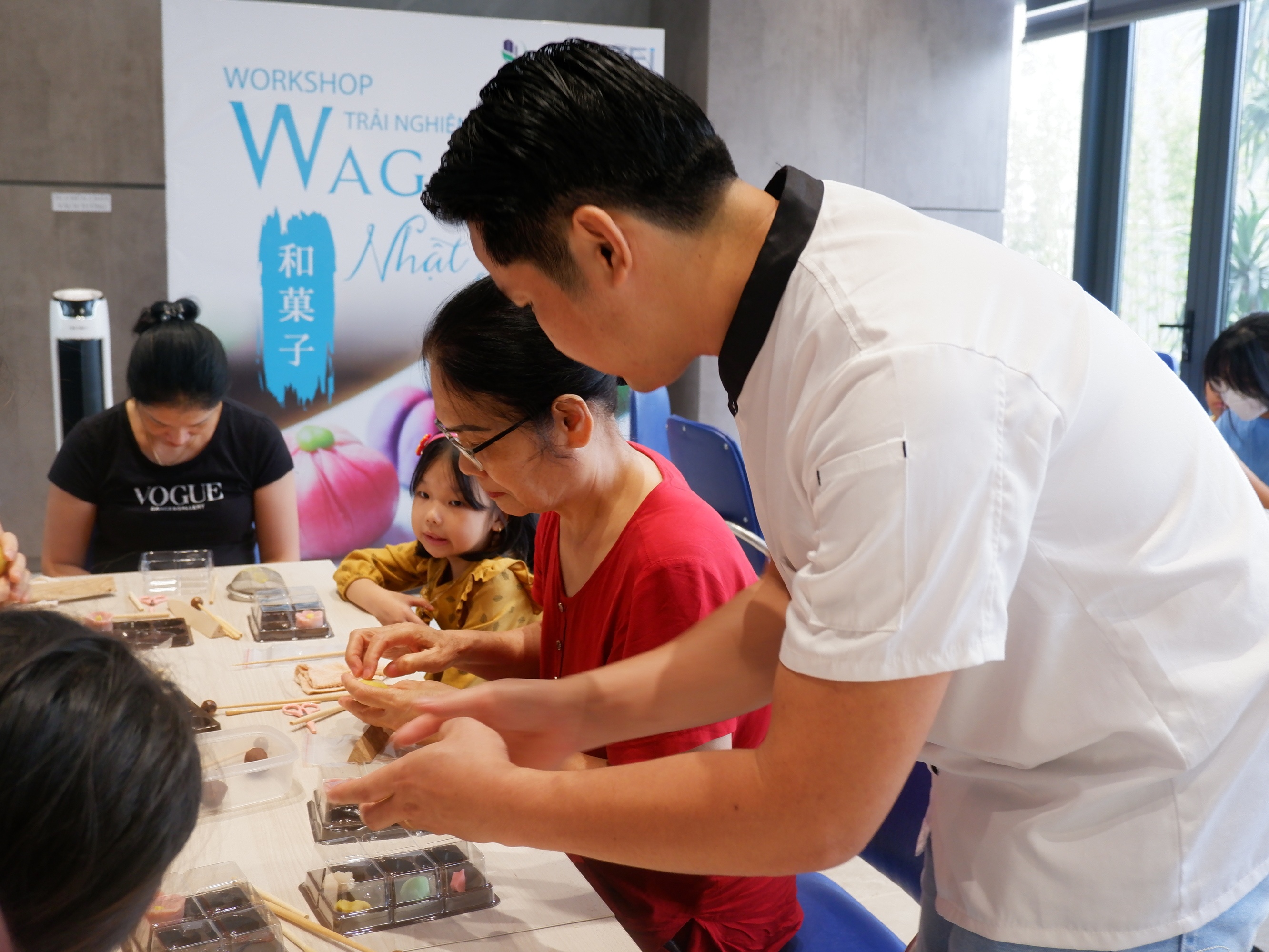 Workshop làm bánh Wagashi Nhật Bản tại The Zei