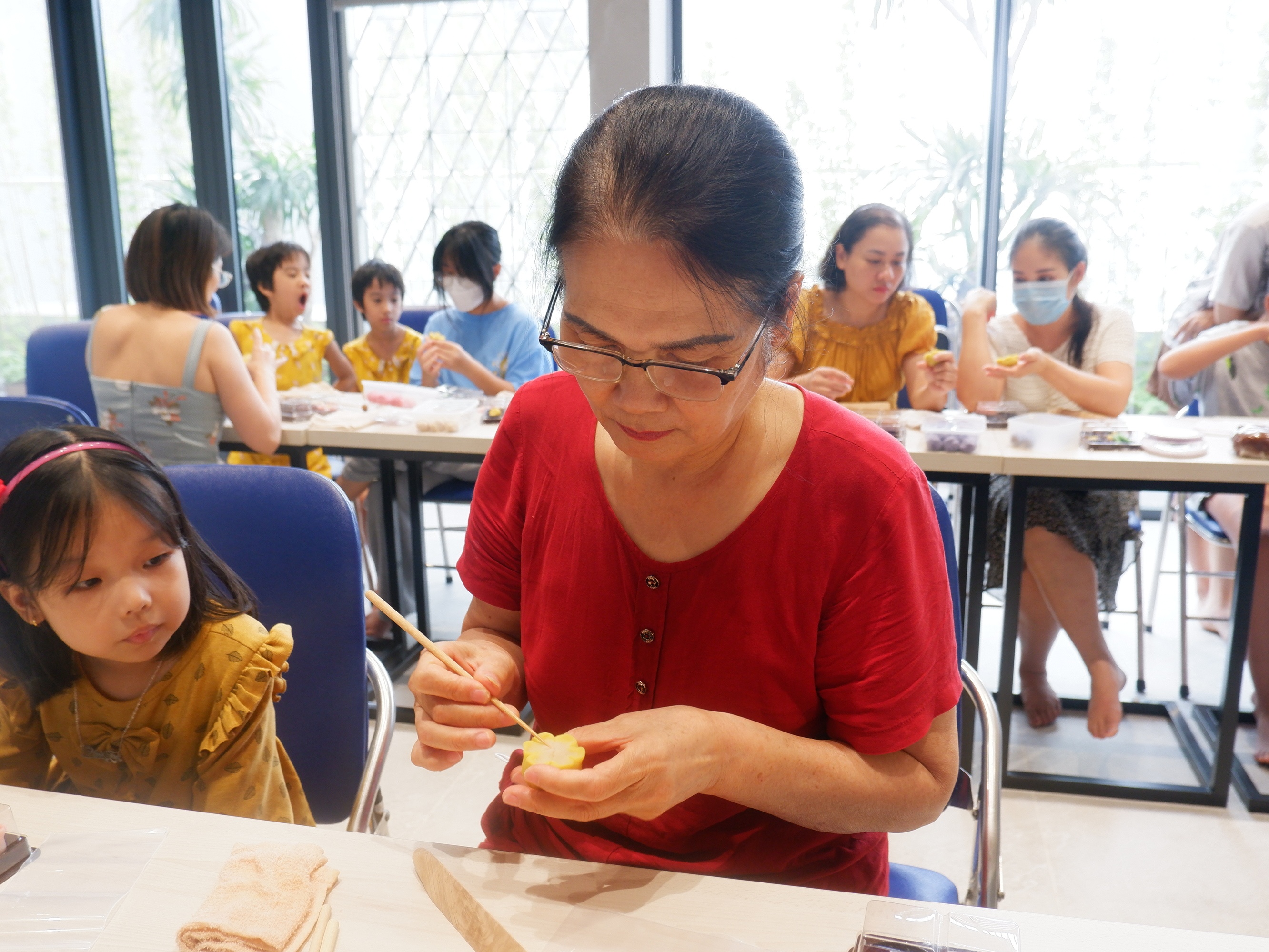 Workshop làm bánh Wagashi Nhật Bản tại The Zei
