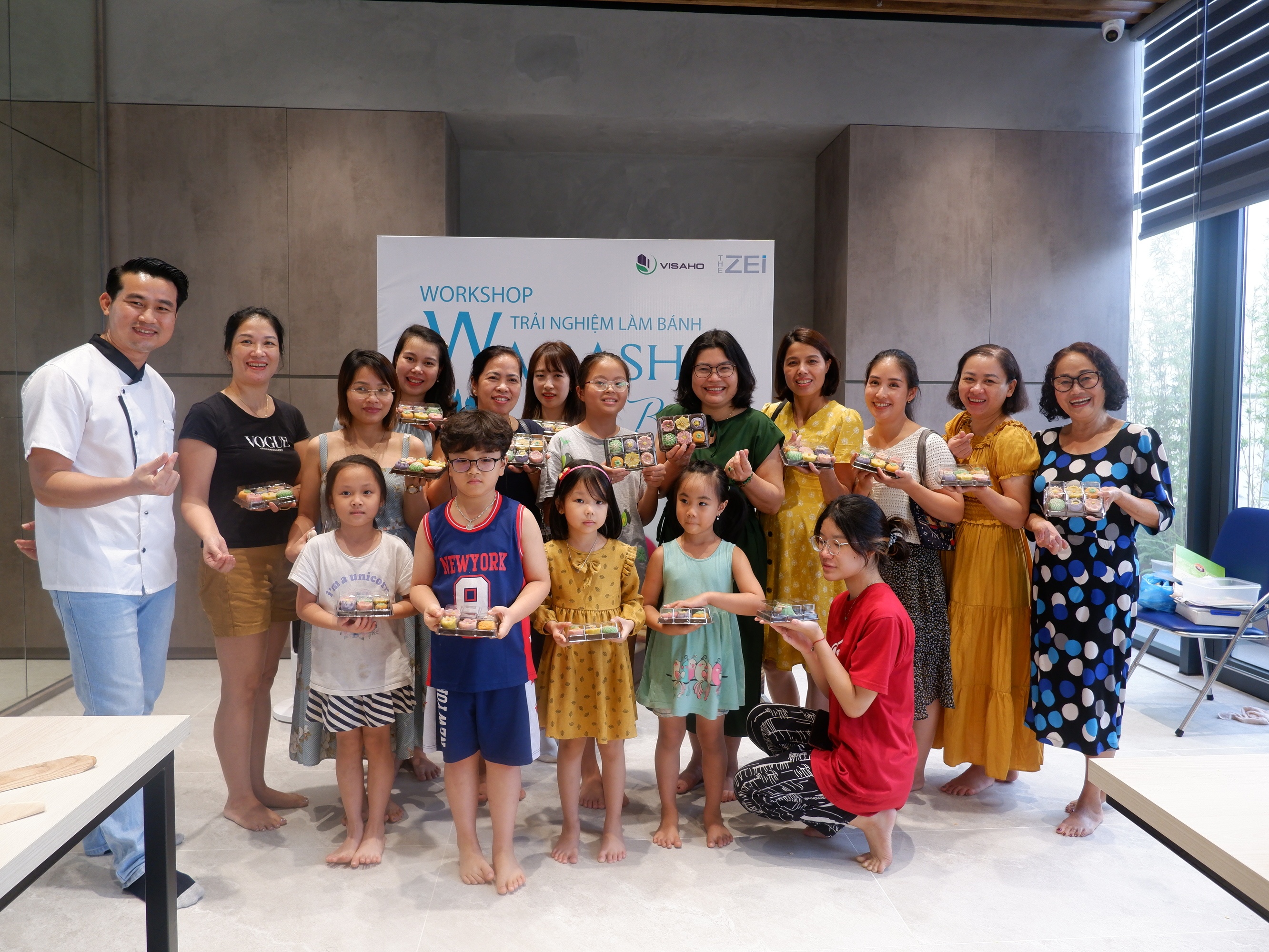 Workshop làm bánh Wagashi Nhật Bản tại The Zei