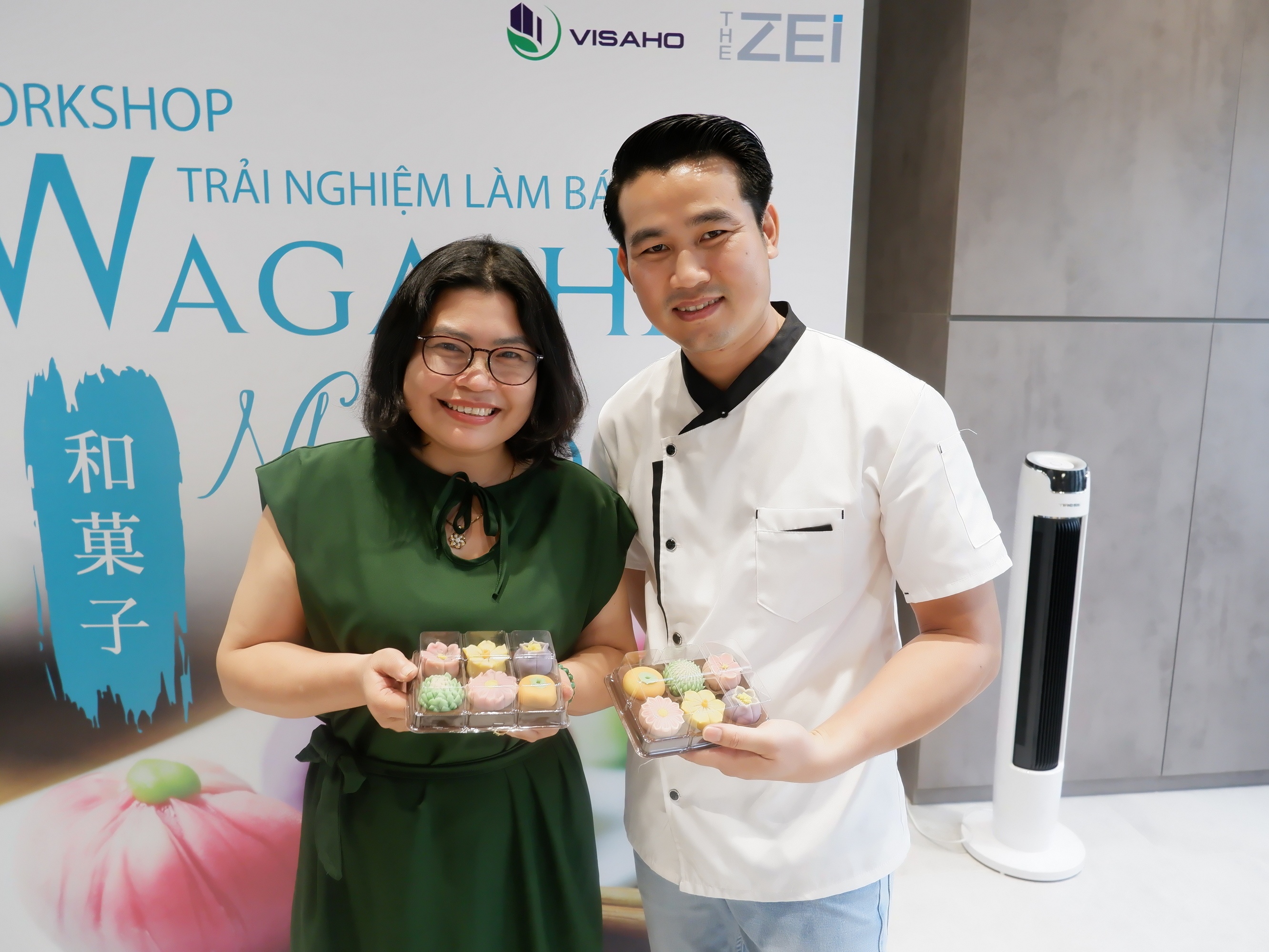Workshop làm bánh Wagashi Nhật Bản tại The Zei