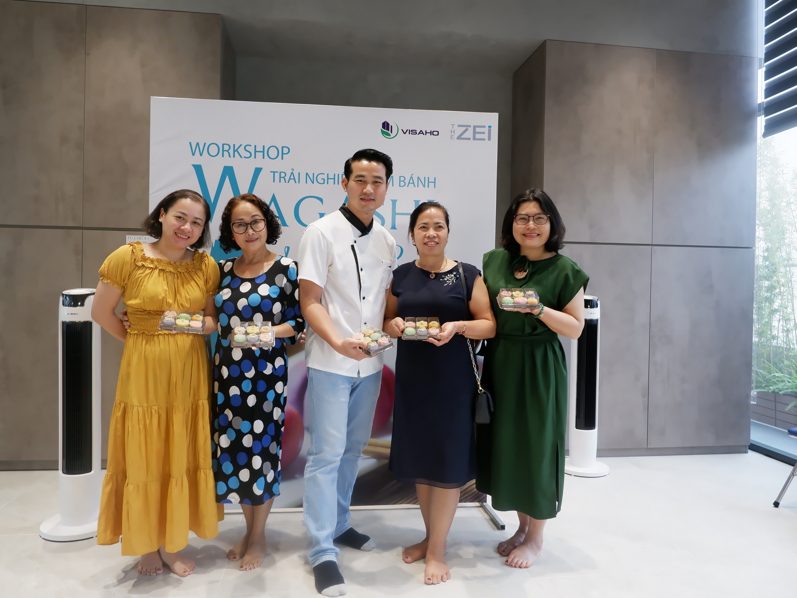 Workshop làm bánh Wagashi Nhật Bản tại The Zei