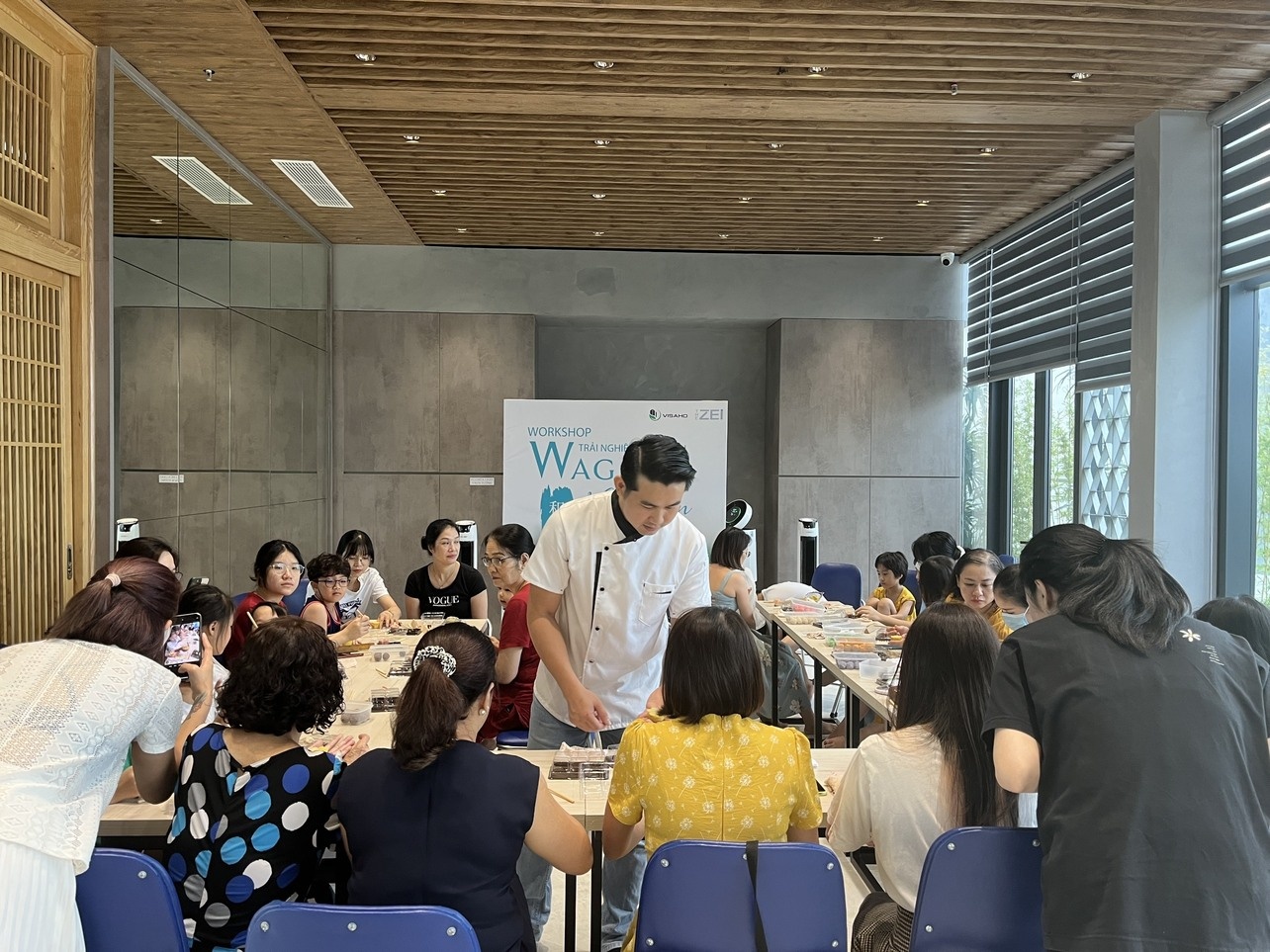 Workshop làm bánh Wagashi Nhật Bản tại The Zei