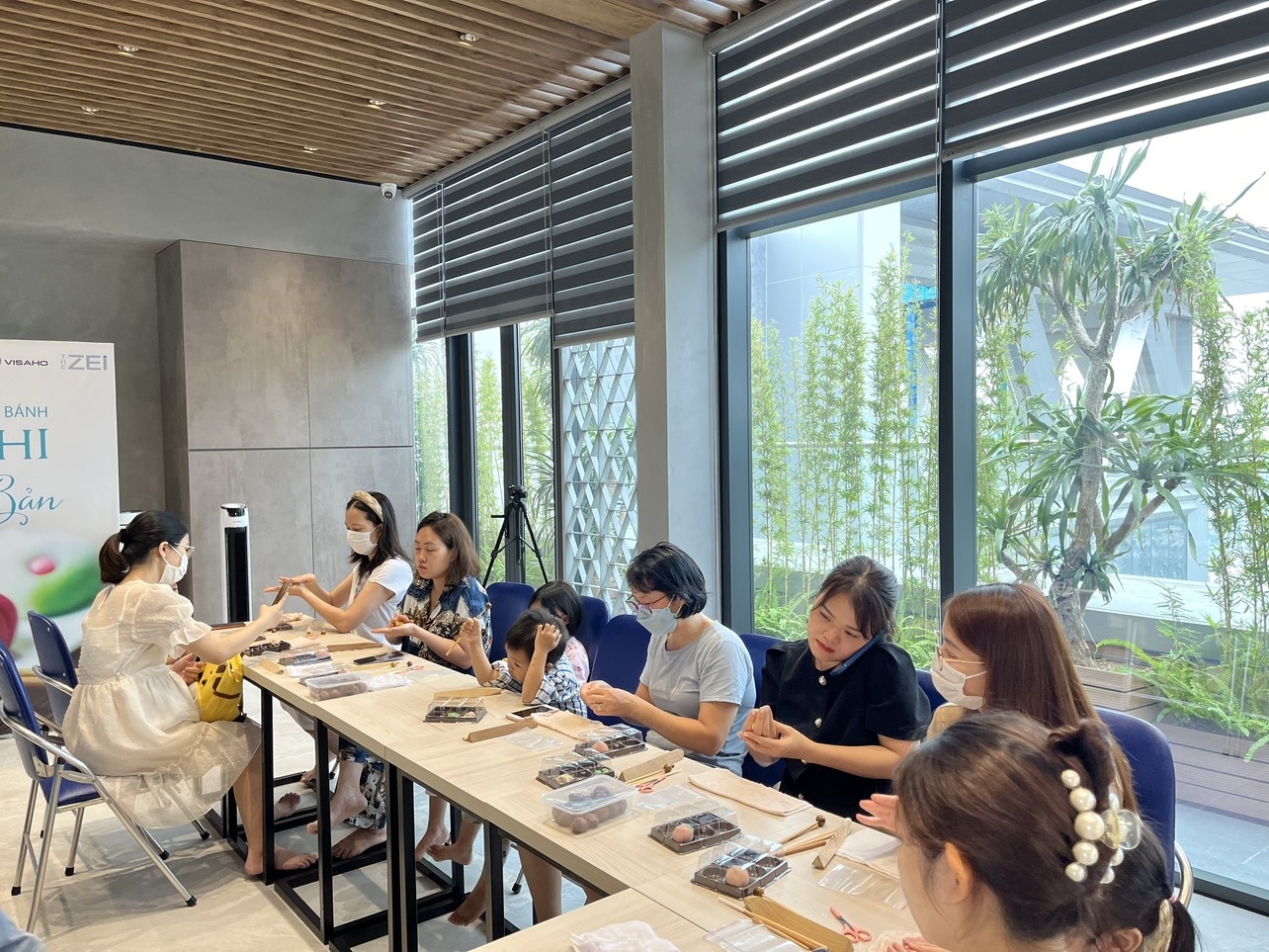 Workshop làm bánh Wagashi Nhật Bản tại The Zei