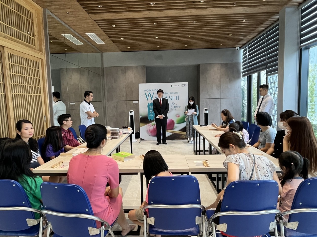 Workshop làm bánh Wagashi Nhật Bản tại The Zei