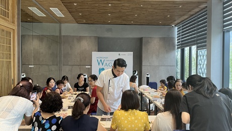 Workshop làm bánh Wagashi Nhật Bản tại The Zei