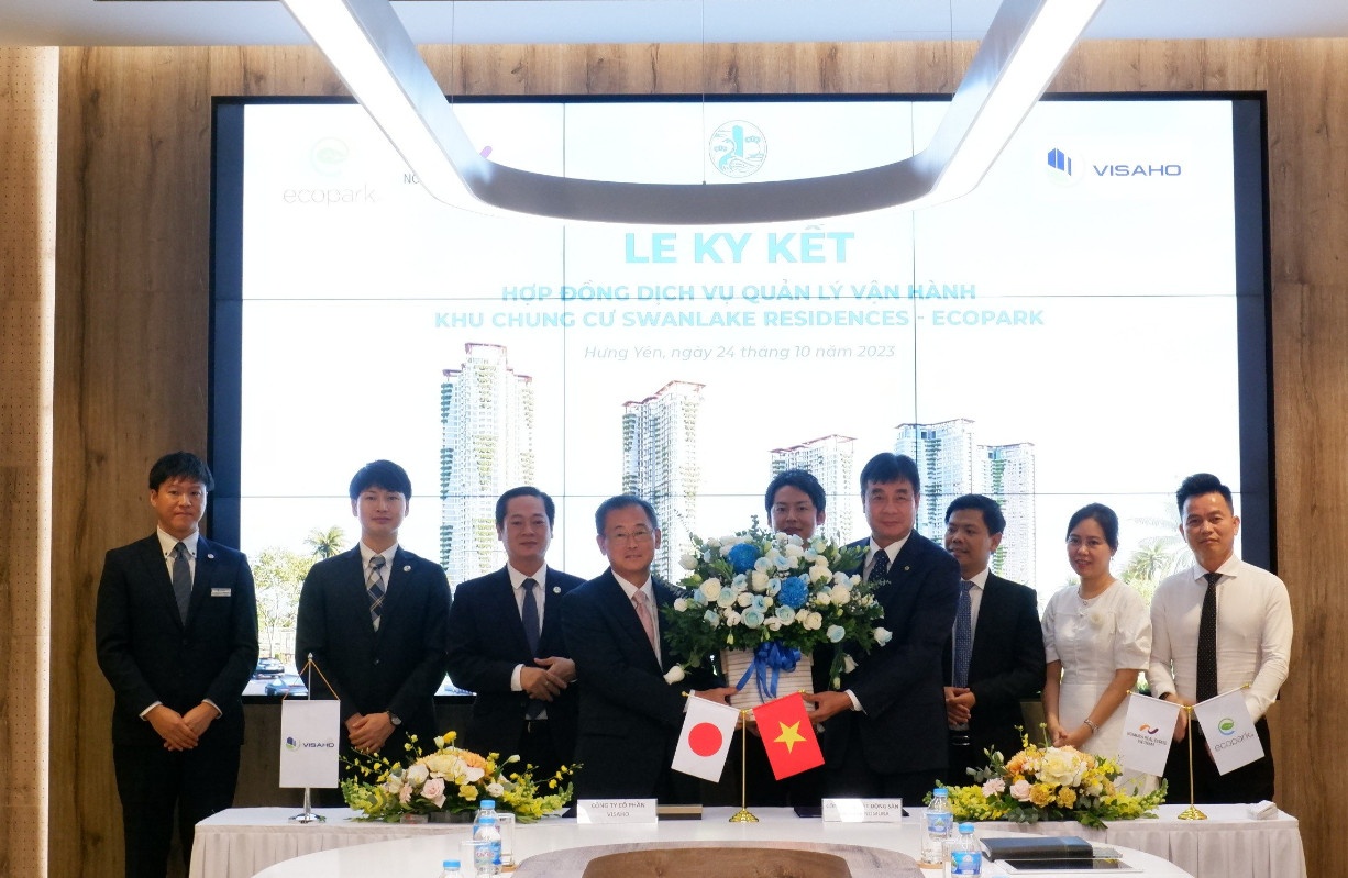 Lễ ký hợp đồng Quản lý vận hành dự án Swanlake Residences