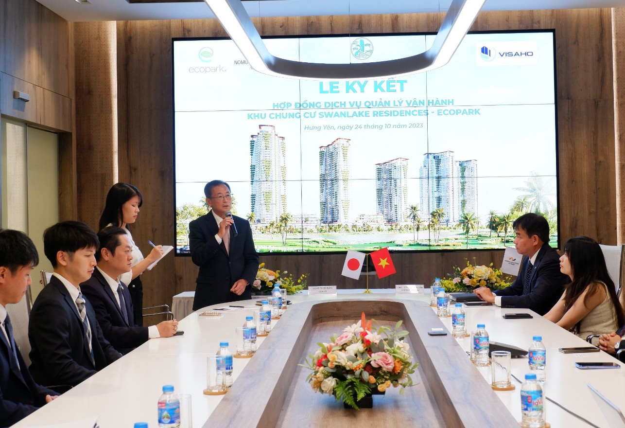 Lễ ký hợp đồng Quản lý vận hành dự án Swanlake Residences