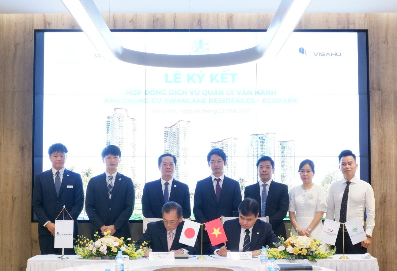 Lễ ký hợp đồng Quản lý vận hành dự án Swanlake Residences