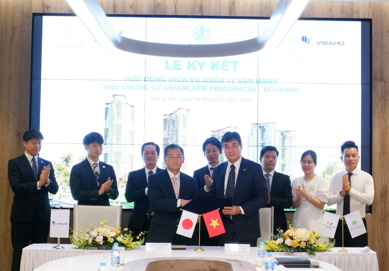 Lễ ký hợp đồng Quản lý vận hành dự án Swanlake Residences