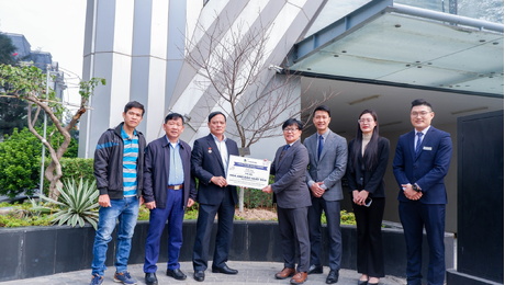 VISAHO PRESENTS AND PLANTS CHERRY BLOSSOM TREES ACROSS PROJECTS: A MILESTONE MARKING 10 YEARS OF GROWTH