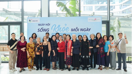 VISAHO vì sức khỏe người cao tuổi tại Ngày hội sống Khỏe