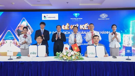 VISAHO OFFICIALLY APPOINTED AS PROPERTY MANAGEMENT PROVIDER FOR VINACONEX DIAMOND