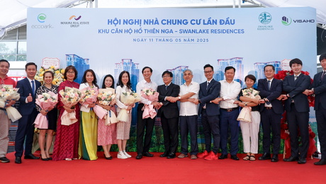 VISAHO HỖ TRỢ TỔ CHỨC THÀNH CÔNG HỘI NGHỊ NHÀ CHUNG CƯ SWANLAKE RESIDENCES