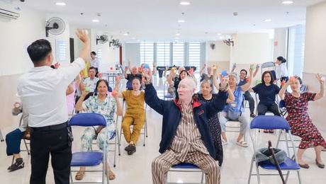 “HEALTHY LIVING DAY FOR SENIORS” WITH VISAHO AT THANG LONG NUMBER ONE