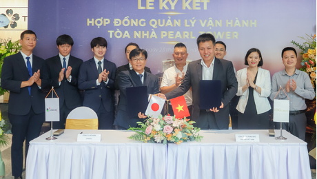 LỄ KÝ KẾT HỢP ĐỒNG DỊCH VỤ QUẢN LÝ VẬN HÀNH TÒA NHÀ PEARL TOWER