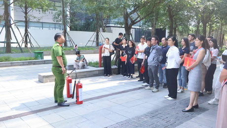 VISAHO x CAPITAL PLACE | COORDINATING WITH AUTHORITIES TO CONDUCT FIRE SAFETY & RESCUE DRILL