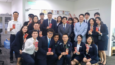 VISAHO – BAN LÃNH ĐẠO CÔNG TY CHÚC TẾT ĐẦU NĂM CÁC DỰ ÁN 2026