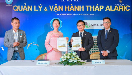 LỄ KÝ KẾT TRIỂN KHAI QUẢN LÝ & VẬN HÀNH THÁP ALARIC – THE MARIS VŨNG TÀU