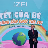 General Director Tsuchiya Masahiro participated in the opening ceremony of the playground and the June 1st event at The ZEI