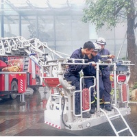 VISAHO cooperates with forces to practice fire prevention at The Zei