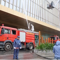 VISAHO phối hợp lực lượng chức năng tổ chức tập huấn, diễn tập phòng cháy chữa cháy tại Capital Place