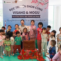 絵本の読み聞かせ活動・Thang Long Number案件の子供たちに日本の文化を伝えるイベント
