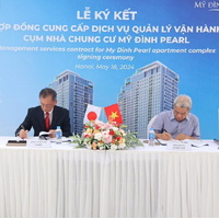 VISAHO officially manages My Dinh Pearl apartment complex