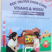 VISAHO brings Ehon to Hoang Thanh Pearl: Young residents excited to explore!