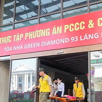 VISHAO X GREEN DIAMOND Phối hợp diễn tập PCCC & CHCN