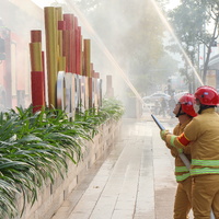 VISAHO x CAPITAL PLACE：消防訓練＆救助活動訓練を実施