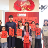 "Van Loc Xuan Calligraphy 2025" – A Meaningful Spring Celebration for Residents