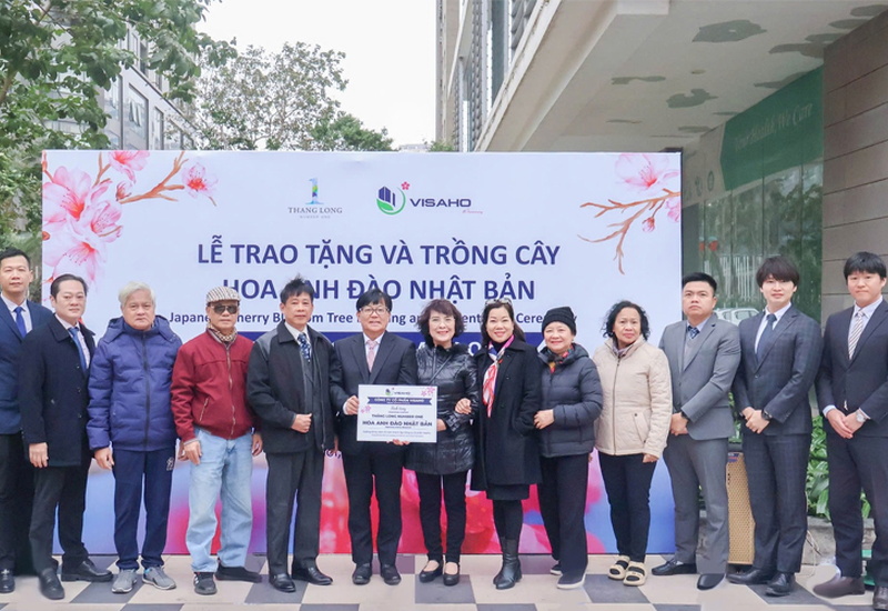 10周年の足跡：VISAHO、桜の花を贈り、持続可能な価値を広める