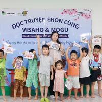 Cư dân nhí Green Diamond say sưa trong những trang Ehon Nhật Bản cùng VISAHO