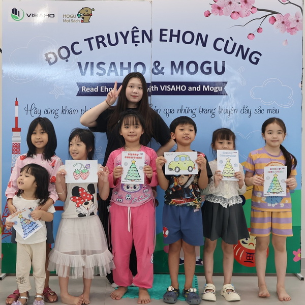 Cư dân nhí Hoàng Thành Pearl trải nghiệm buổi đọc truyện Ehon đầy thú vị