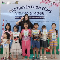 Cư dân nhí Hoàng Thành Pearl trải nghiệm buổi đọc truyện Ehon đầy thú vị
