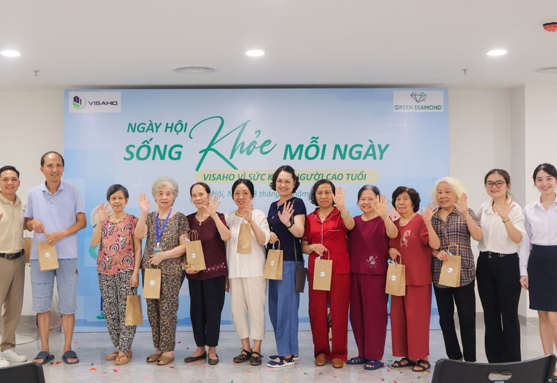 VISAHO ORGANIZES “LIVE HEALTHY EVERY DAY” EVENT AT GREEN DIAMOND