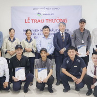 VISAHO – KHEN THƯỞNG NHÂN VIÊN NHÀ THẦU ĐẠT TIÊU CHUẨN CHẤT LƯỢNG DỊCH VỤ VISAHO