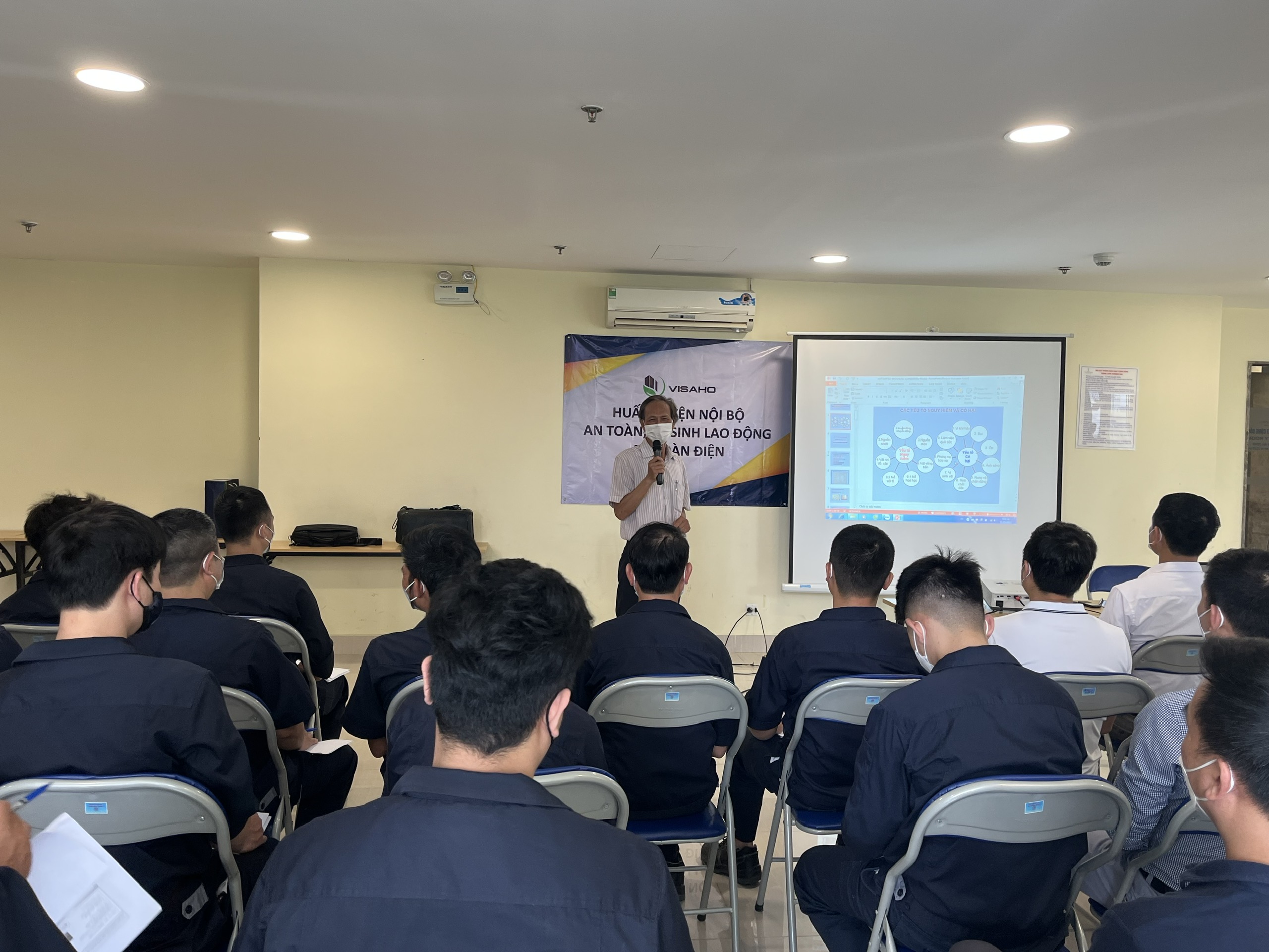 Training session on Occupational Safety and Health - Electrical Safety at Thang Long Number One