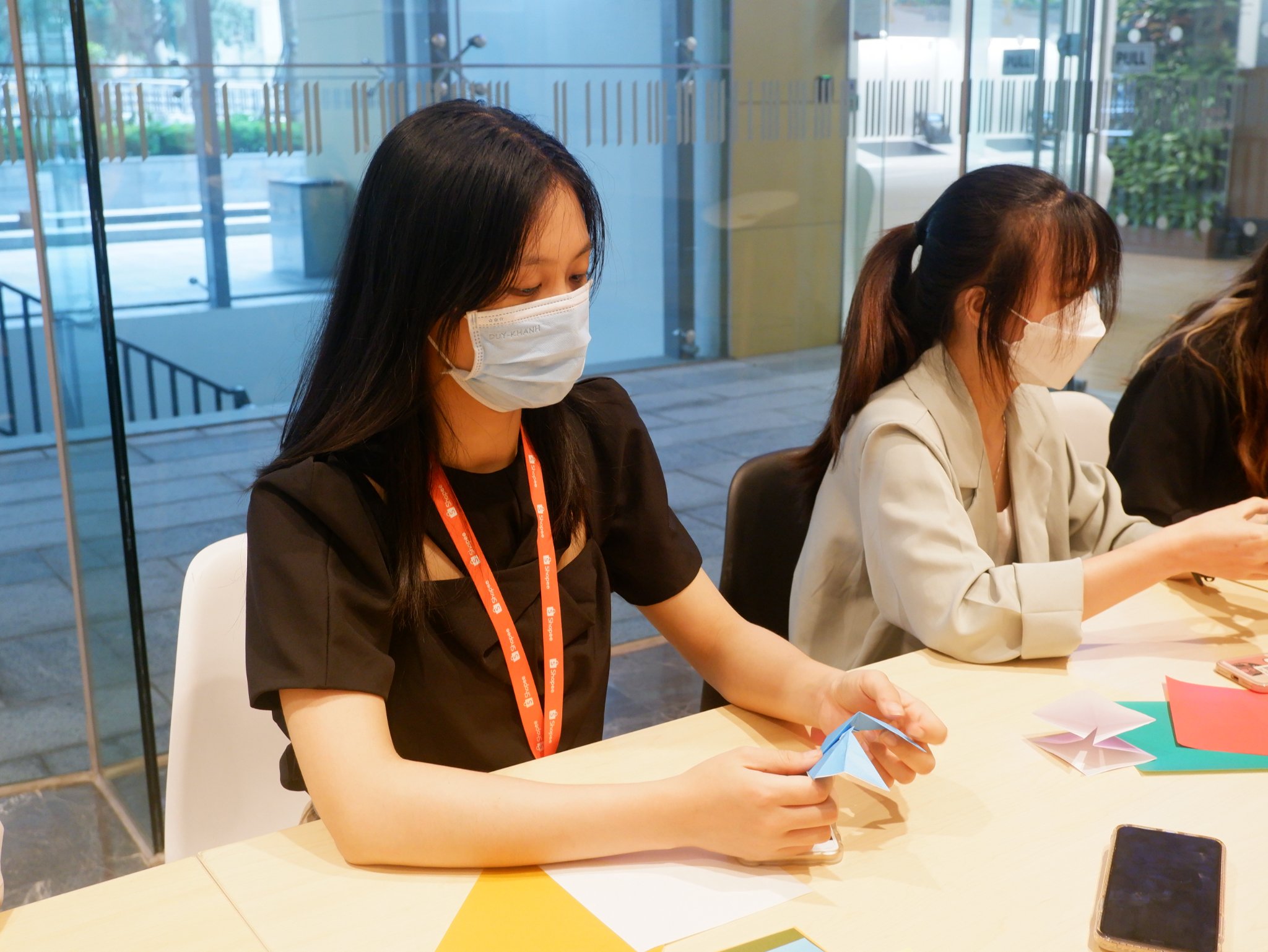 Origami Workshop organized by VISAHO