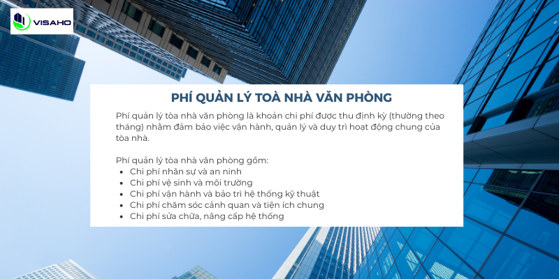 Phí quản lý tòa nhà văn phòng