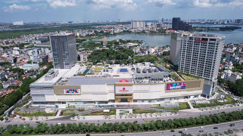 Tòa nhà Lotte Mall West Lake Hanoi